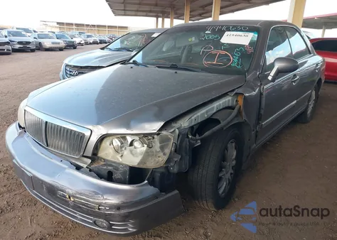 2005 Hyundai Xg350 L z USA, uszkodzony, nr VIN KMHFU45EX5A404463